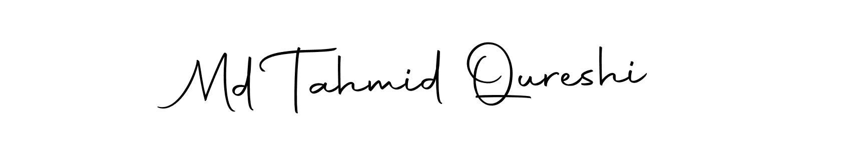 Md Tahmid Qureshi stylish signature style. Best Handwritten Sign (Autography-DOLnW) for my name. Handwritten Signature Collection Ideas for my name Md Tahmid Qureshi. Md Tahmid Qureshi signature style 10 images and pictures png