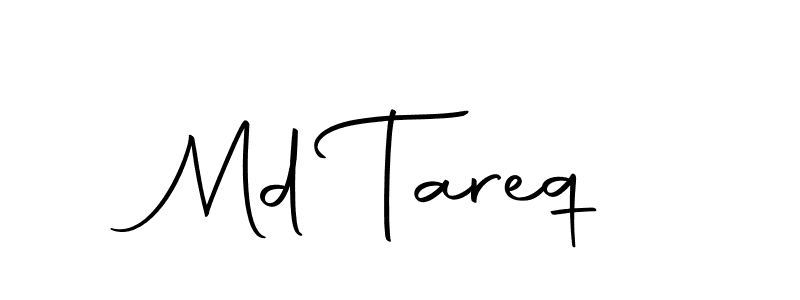 Create a beautiful signature design for name Md Tareq. With this signature (Autography-DOLnW) fonts, you can make a handwritten signature for free. Md Tareq signature style 10 images and pictures png