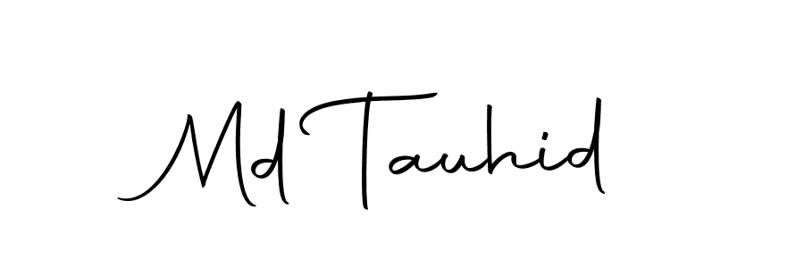 How to make Md Tauhid signature? Autography-DOLnW is a professional autograph style. Create handwritten signature for Md Tauhid name. Md Tauhid signature style 10 images and pictures png