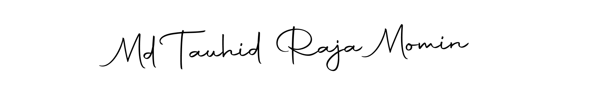 Use a signature maker to create a handwritten signature online. With this signature software, you can design (Autography-DOLnW) your own signature for name Md Tauhid Raja Momin. Md Tauhid Raja Momin signature style 10 images and pictures png