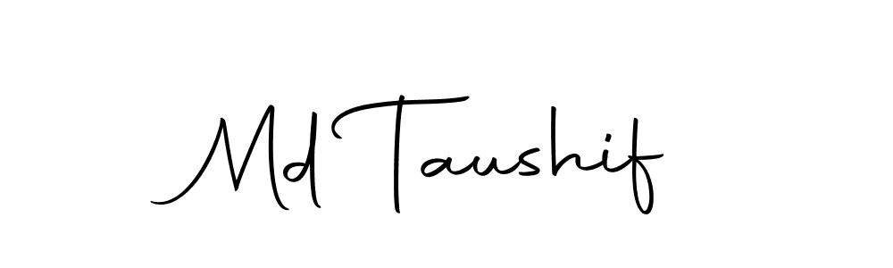 Also we have Md Taushif name is the best signature style. Create professional handwritten signature collection using Autography-DOLnW autograph style. Md Taushif signature style 10 images and pictures png
