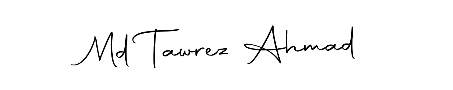 Md Tawrez Ahmad stylish signature style. Best Handwritten Sign (Autography-DOLnW) for my name. Handwritten Signature Collection Ideas for my name Md Tawrez Ahmad. Md Tawrez Ahmad signature style 10 images and pictures png