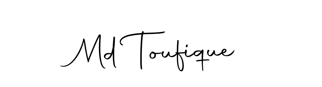 Similarly Autography-DOLnW is the best handwritten signature design. Signature creator online .You can use it as an online autograph creator for name Md Toufique. Md Toufique signature style 10 images and pictures png