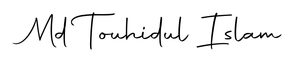 Make your name Md Touhidul Islam memorable on every contract using Autography-DOLnW autograph style. Instant transparent background export available. Md Touhidul Islam signature style 10 images and pictures png