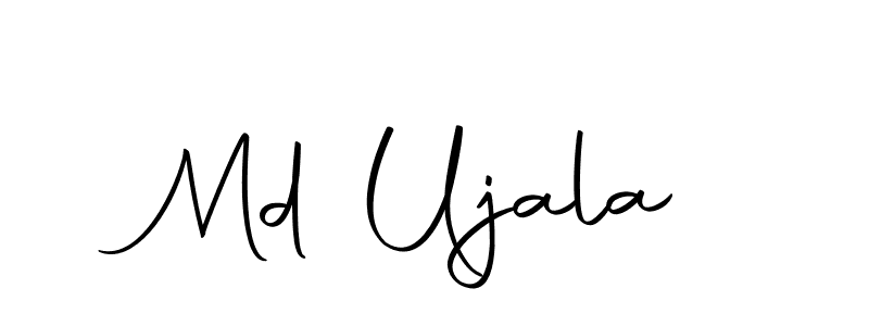 Design your own signature with our free online signature maker. With this signature software, you can create a handwritten (Autography-DOLnW) signature for name Md Ujala. Md Ujala signature style 10 images and pictures png