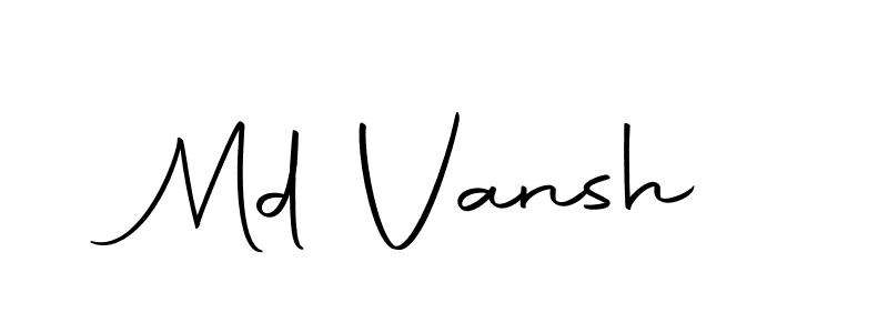 This is the best signature style for the Md Vansh name. Also you like these signature font (Autography-DOLnW). Mix name signature. Md Vansh signature style 10 images and pictures png