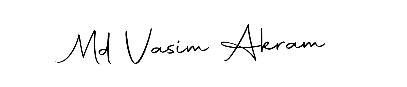 Similarly Autography-DOLnW is the best handwritten signature design. Signature creator online .You can use it as an online autograph creator for name Md Vasim Akram. Md Vasim Akram signature style 10 images and pictures png