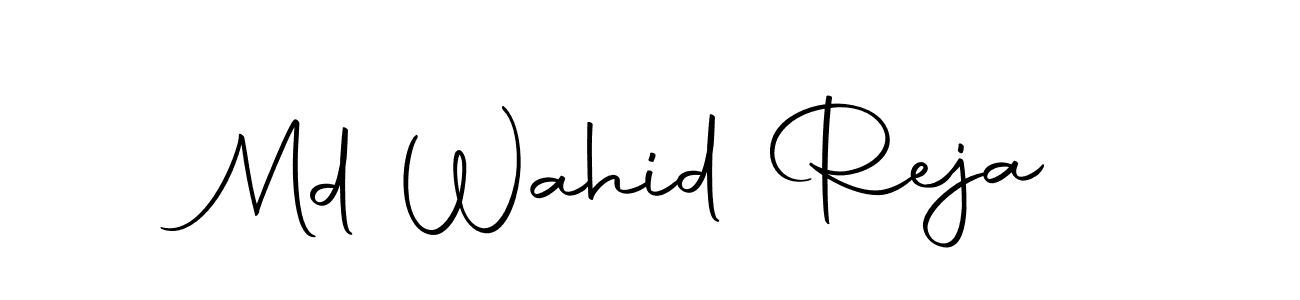 Make a beautiful signature design for name Md Wahid Reja. Use this online signature maker to create a handwritten signature for free. Md Wahid Reja signature style 10 images and pictures png
