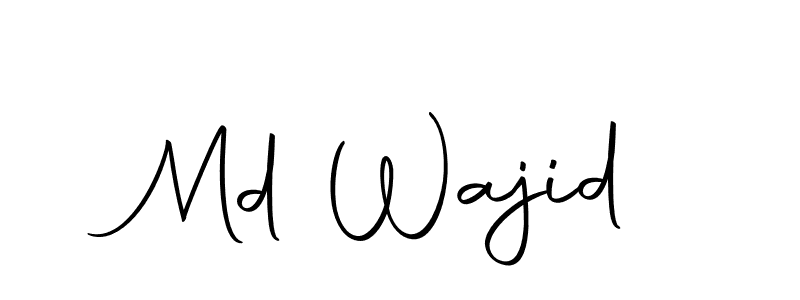 Md Wajid stylish signature style. Best Handwritten Sign (Autography-DOLnW) for my name. Handwritten Signature Collection Ideas for my name Md Wajid. Md Wajid signature style 10 images and pictures png
