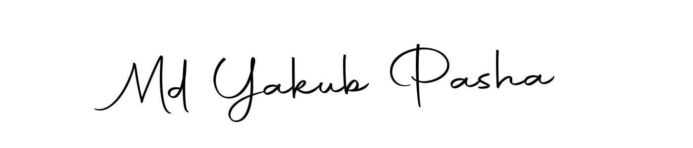 Also we have Md Yakub Pasha name is the best signature style. Create professional handwritten signature collection using Autography-DOLnW autograph style. Md Yakub Pasha signature style 10 images and pictures png