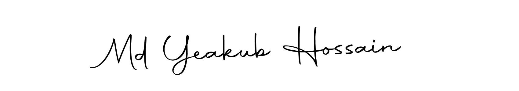 How to make Md Yeakub Hossain signature? Autography-DOLnW is a professional autograph style. Create handwritten signature for Md Yeakub Hossain name. Md Yeakub Hossain signature style 10 images and pictures png