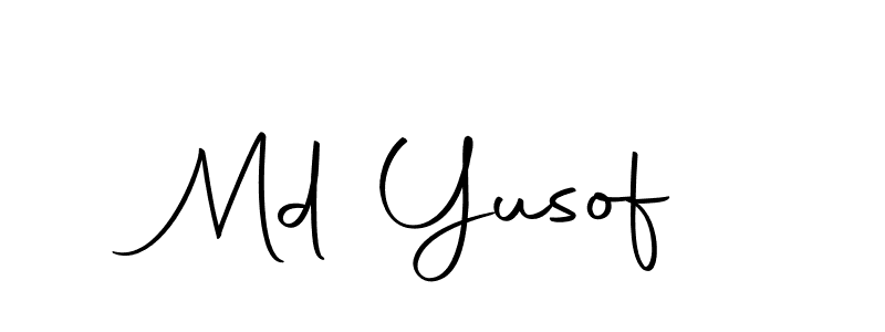 How to Draw Md Yusof signature style? Autography-DOLnW is a latest design signature styles for name Md Yusof. Md Yusof signature style 10 images and pictures png