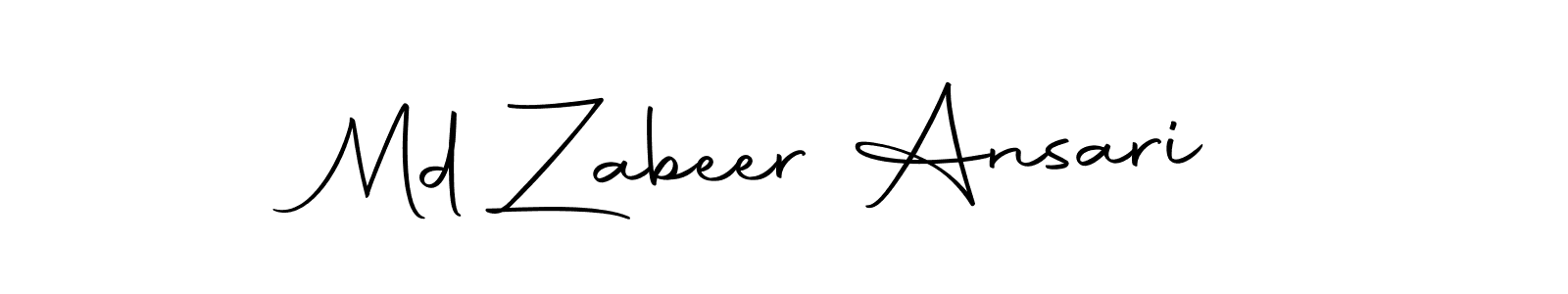 Md Zabeer Ansari stylish signature style. Best Handwritten Sign (Autography-DOLnW) for my name. Handwritten Signature Collection Ideas for my name Md Zabeer Ansari. Md Zabeer Ansari signature style 10 images and pictures png