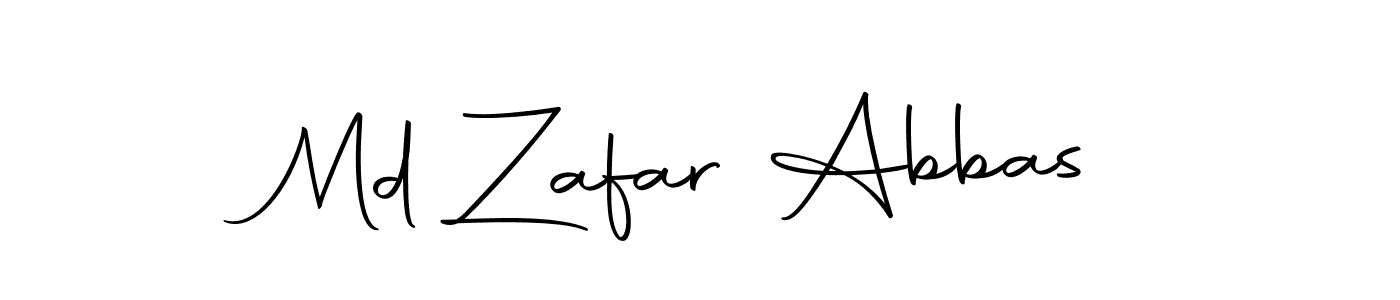 Make a beautiful signature design for name Md Zafar Abbas. With this signature (Autography-DOLnW) style, you can create a handwritten signature for free. Md Zafar Abbas signature style 10 images and pictures png