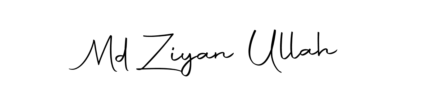 Similarly Autography-DOLnW is the best handwritten signature design. Signature creator online .You can use it as an online autograph creator for name Md Ziyan Ullah. Md Ziyan Ullah signature style 10 images and pictures png