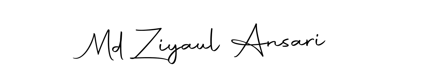 It looks lik you need a new signature style for name Md Ziyaul Ansari. Design unique handwritten (Autography-DOLnW) signature with our free signature maker in just a few clicks. Md Ziyaul Ansari signature style 10 images and pictures png