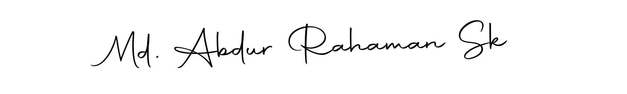 Make a beautiful signature design for name Md. Abdur Rahaman Sk. With this signature (Autography-DOLnW) style, you can create a handwritten signature for free. Md. Abdur Rahaman Sk signature style 10 images and pictures png