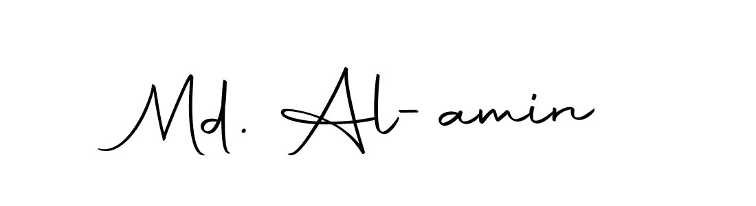 Use a signature maker to create a handwritten signature online. With this signature software, you can design (Autography-DOLnW) your own signature for name Md. Al-amin. Md. Al-amin signature style 10 images and pictures png