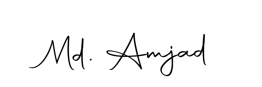 You can use this online signature creator to create a handwritten signature for the name Md. Amjad. This is the best online autograph maker. Md. Amjad signature style 10 images and pictures png