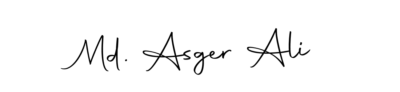 Also You can easily find your signature by using the search form. We will create Md. Asger Ali name handwritten signature images for you free of cost using Autography-DOLnW sign style. Md. Asger Ali signature style 10 images and pictures png