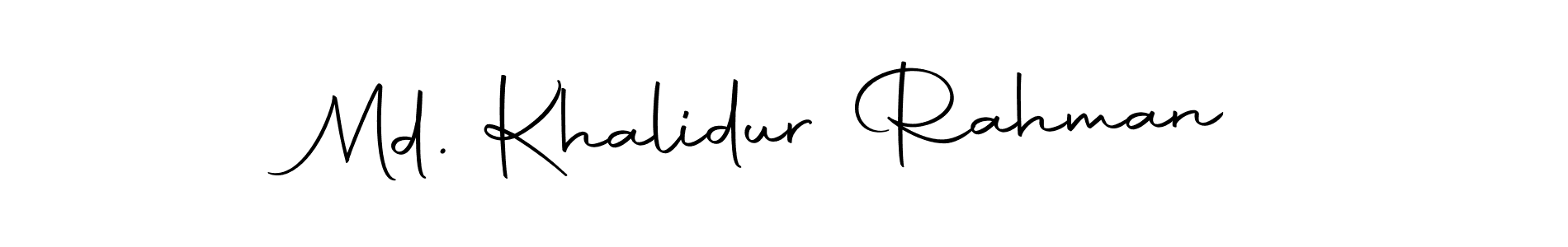 Make a beautiful signature design for name Md. Khalidur Rahman. Use this online signature maker to create a handwritten signature for free. Md. Khalidur Rahman signature style 10 images and pictures png