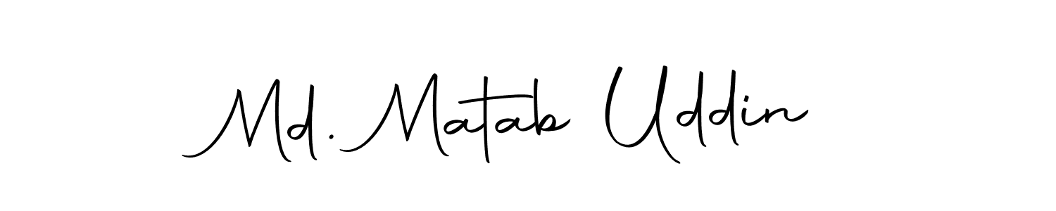 Md. Matab Uddin stylish signature style. Best Handwritten Sign (Autography-DOLnW) for my name. Handwritten Signature Collection Ideas for my name Md. Matab Uddin. Md. Matab Uddin signature style 10 images and pictures png