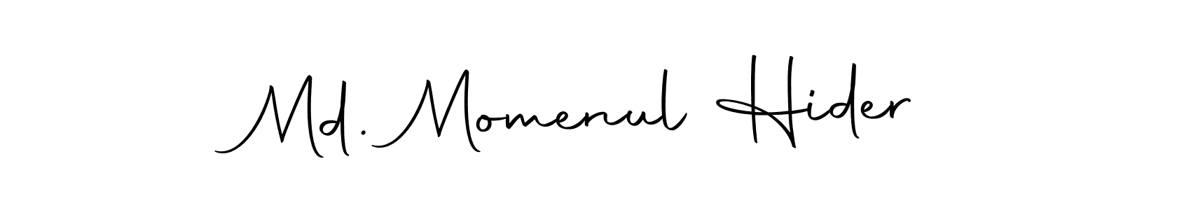 Md. Momenul Hider stylish signature style. Best Handwritten Sign (Autography-DOLnW) for my name. Handwritten Signature Collection Ideas for my name Md. Momenul Hider. Md. Momenul Hider signature style 10 images and pictures png