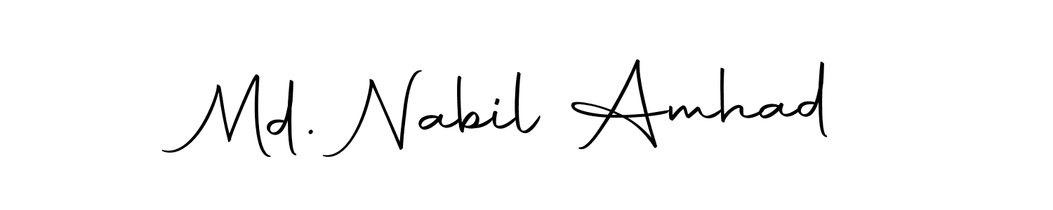 Make a beautiful signature design for name Md. Nabil Amhad. Use this online signature maker to create a handwritten signature for free. Md. Nabil Amhad signature style 10 images and pictures png