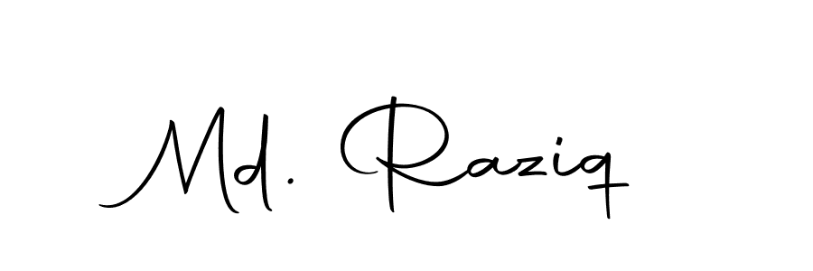 The best way (Autography-DOLnW) to make a short signature is to pick only two or three words in your name. The name Md. Raziq include a total of six letters. For converting this name. Md. Raziq signature style 10 images and pictures png