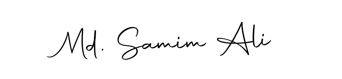 Design your own signature with our free online signature maker. With this signature software, you can create a handwritten (Autography-DOLnW) signature for name Md. Samim Ali. Md. Samim Ali signature style 10 images and pictures png