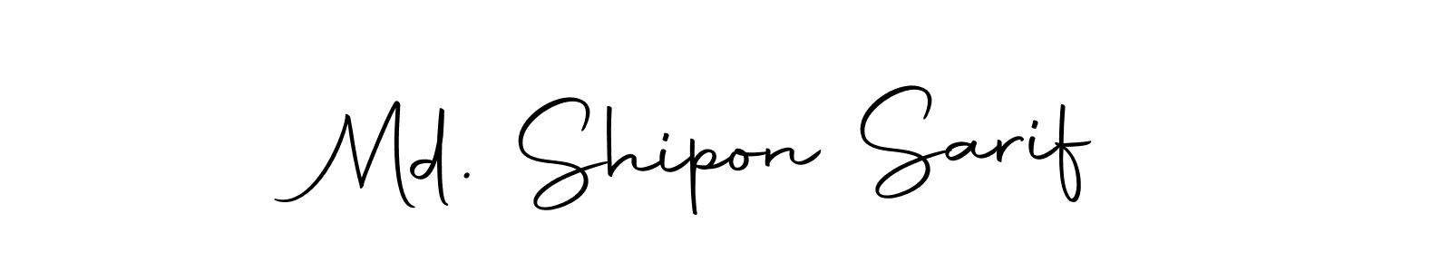 It looks lik you need a new signature style for name Md. Shipon Sarif. Design unique handwritten (Autography-DOLnW) signature with our free signature maker in just a few clicks. Md. Shipon Sarif signature style 10 images and pictures png