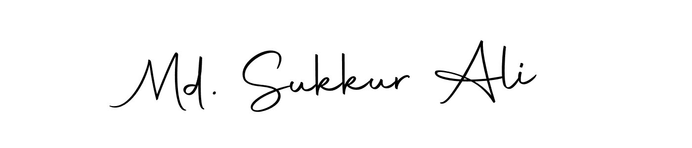 Use a signature maker to create a handwritten signature online. With this signature software, you can design (Autography-DOLnW) your own signature for name Md. Sukkur Ali. Md. Sukkur Ali signature style 10 images and pictures png