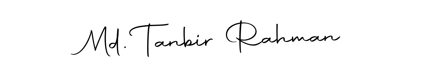 Make a beautiful signature design for name Md. Tanbir Rahman. With this signature (Autography-DOLnW) style, you can create a handwritten signature for free. Md. Tanbir Rahman signature style 10 images and pictures png