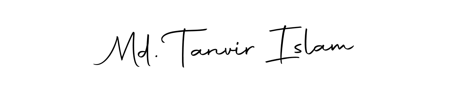 if you are searching for the best signature style for your name Md. Tanvir Islam. so please give up your signature search. here we have designed multiple signature styles  using Autography-DOLnW. Md. Tanvir Islam signature style 10 images and pictures png