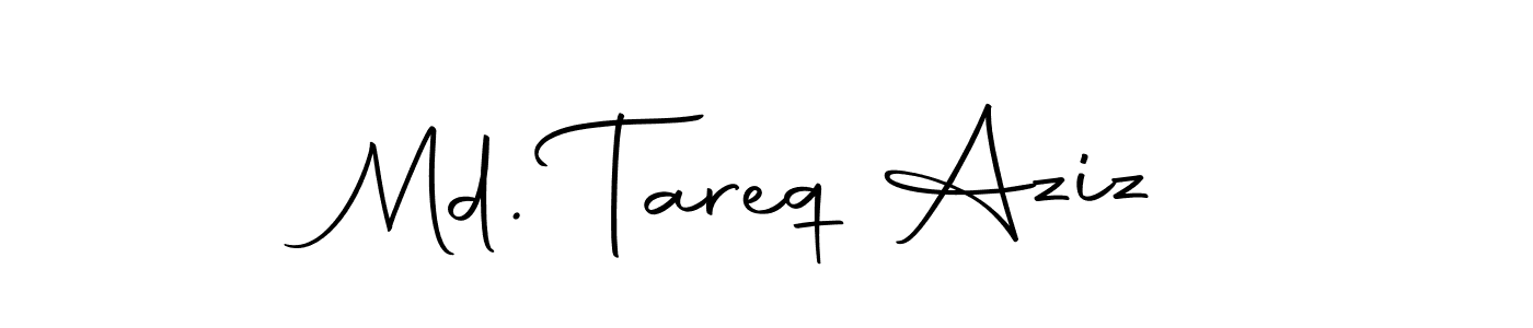 How to make Md. Tareq Aziz signature? Autography-DOLnW is a professional autograph style. Create handwritten signature for Md. Tareq Aziz name. Md. Tareq Aziz signature style 10 images and pictures png