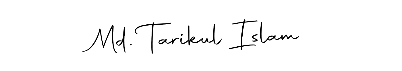 Use a signature maker to create a handwritten signature online. With this signature software, you can design (Autography-DOLnW) your own signature for name Md. Tarikul Islam. Md. Tarikul Islam signature style 10 images and pictures png