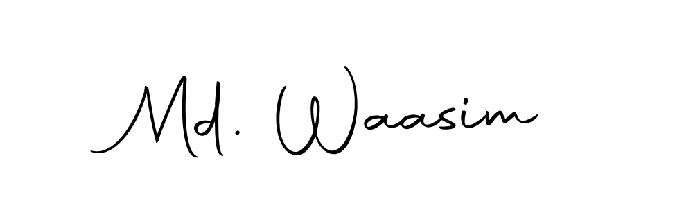 Also we have Md. Waasim name is the best signature style. Create professional handwritten signature collection using Autography-DOLnW autograph style. Md. Waasim signature style 10 images and pictures png