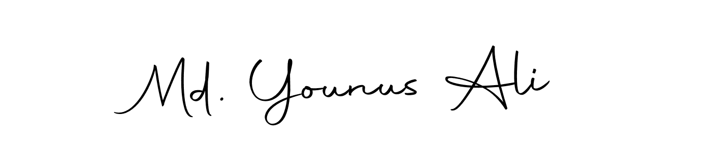 The best way (Autography-DOLnW) to make a short signature is to pick only two or three words in your name. The name Md. Younus Ali include a total of six letters. For converting this name. Md. Younus Ali signature style 10 images and pictures png