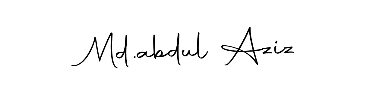 Make a short Md.abdul Aziz signature style. Manage your documents anywhere anytime using Autography-DOLnW. Create and add eSignatures, submit forms, share and send files easily. Md.abdul Aziz signature style 10 images and pictures png