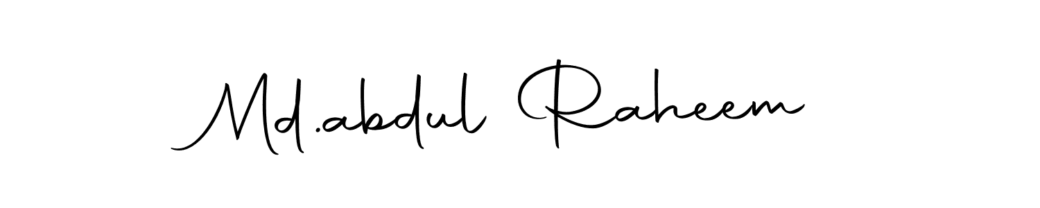 You can use this online signature creator to create a handwritten signature for the name Md.abdul Raheem. This is the best online autograph maker. Md.abdul Raheem signature style 10 images and pictures png