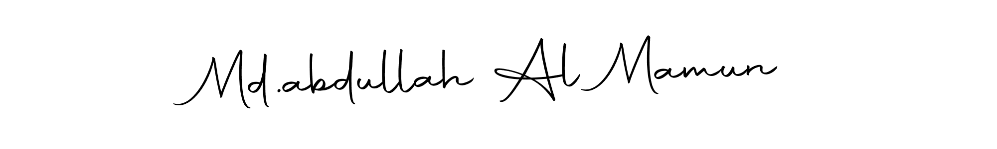 Also we have Md.abdullah Al Mamun name is the best signature style. Create professional handwritten signature collection using Autography-DOLnW autograph style. Md.abdullah Al Mamun signature style 10 images and pictures png