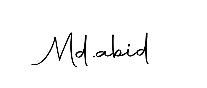 Once you've used our free online signature maker to create your best signature Autography-DOLnW style, it's time to enjoy all of the benefits that Md.abid name signing documents. Md.abid signature style 10 images and pictures png