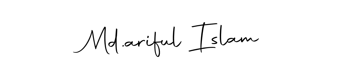 Similarly Autography-DOLnW is the best handwritten signature design. Signature creator online .You can use it as an online autograph creator for name Md.ariful Islam. Md.ariful Islam signature style 10 images and pictures png