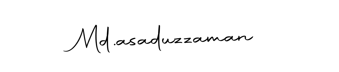Make a beautiful signature design for name Md.asaduzzaman. With this signature (Autography-DOLnW) style, you can create a handwritten signature for free. Md.asaduzzaman signature style 10 images and pictures png