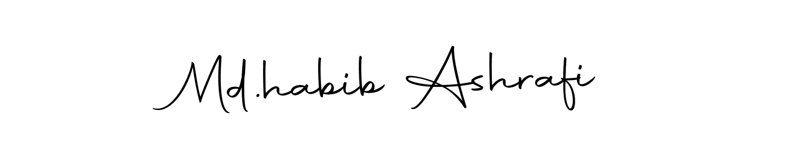 Make a short Md.habib Ashrafi signature style. Manage your documents anywhere anytime using Autography-DOLnW. Create and add eSignatures, submit forms, share and send files easily. Md.habib Ashrafi signature style 10 images and pictures png