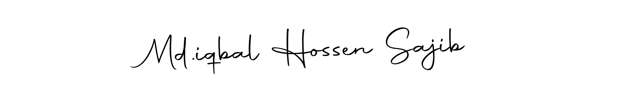 You should practise on your own different ways (Autography-DOLnW) to write your name (Md.iqbal Hossen Sajib) in signature. don't let someone else do it for you. Md.iqbal Hossen Sajib signature style 10 images and pictures png