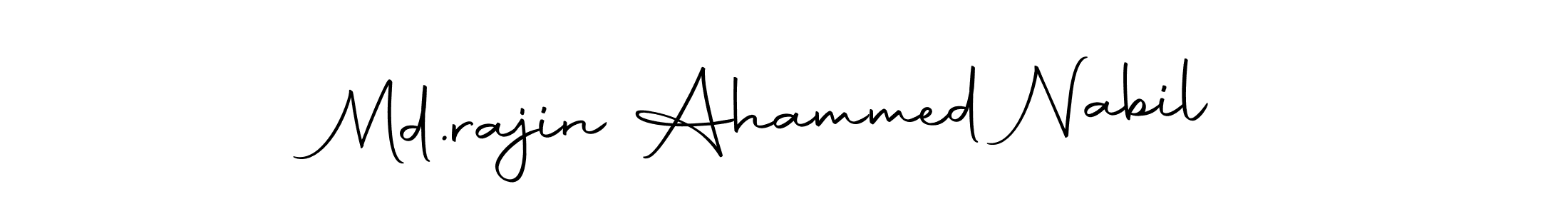 Similarly Autography-DOLnW is the best handwritten signature design. Signature creator online .You can use it as an online autograph creator for name Md.rajin Ahammed Nabil. Md.rajin Ahammed Nabil signature style 10 images and pictures png