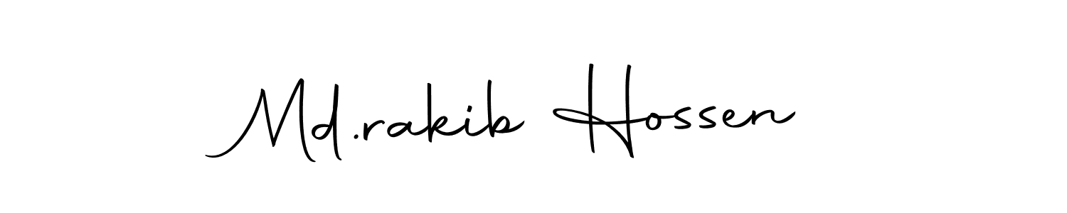 Make a beautiful signature design for name Md.rakib Hossen. With this signature (Autography-DOLnW) style, you can create a handwritten signature for free. Md.rakib Hossen signature style 10 images and pictures png