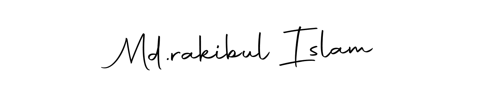 Make a beautiful signature design for name Md.rakibul Islam. With this signature (Autography-DOLnW) style, you can create a handwritten signature for free. Md.rakibul Islam signature style 10 images and pictures png