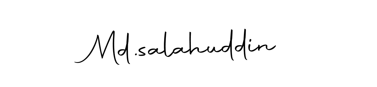 How to make Md.salahuddin signature? Autography-DOLnW is a professional autograph style. Create handwritten signature for Md.salahuddin name. Md.salahuddin signature style 10 images and pictures png